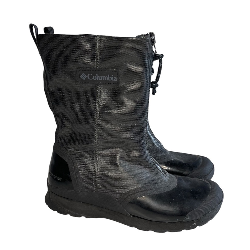 Columbia Omni Heat Black Bella Mid Snow Boot Size 6